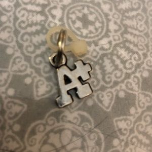 COPY - GANZ silver toned charm -A+